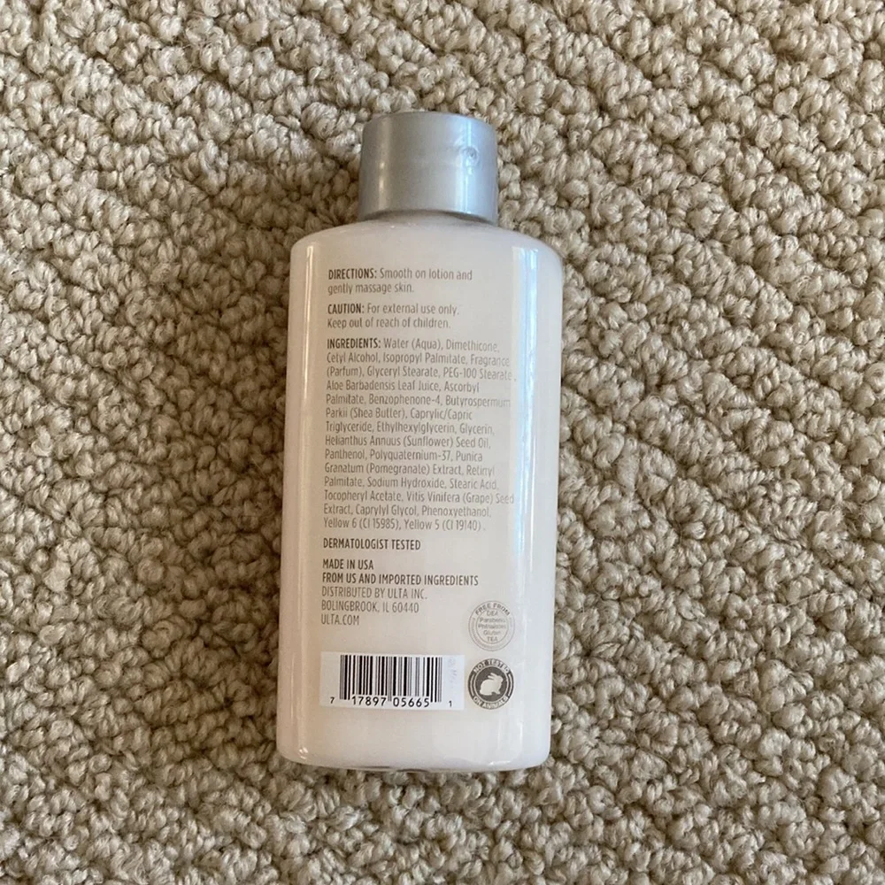 NEW Ulta Beauty Coconut Cream Moisturizing Body Lotion Travel Size 2 fl oz NWOB